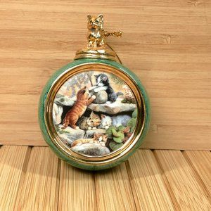 Heirloom Porcelain Bradford Editions Vintage 90s, Kitten Expeditions